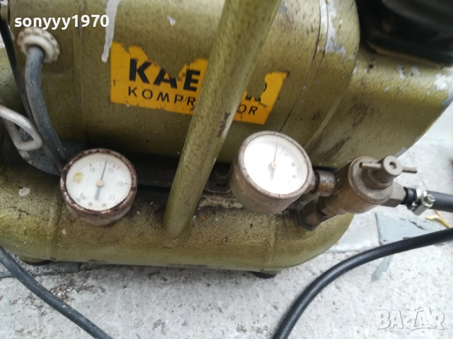KAESER-WEST GERMANY-OLD ORIGINAL-КОМПРЕСОР-ВНОС ШВЕИЦАРИЯ, снимка 9 - Други машини и части - 51451999