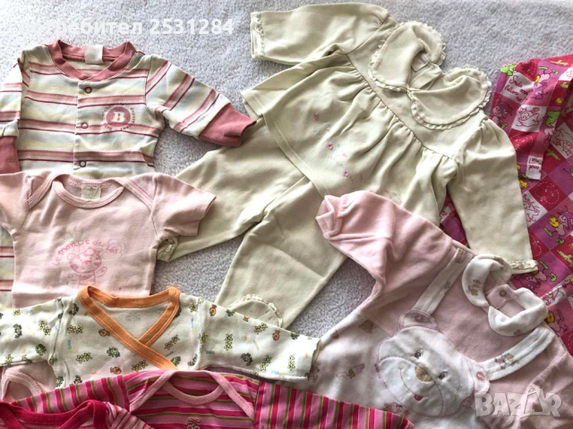 Бебешки лот 14 части / бебешки сет / бебешки дрехи до 6 месеца, снимка 8 - Комплекти за бебе - 53473349