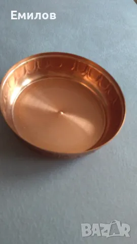 Красива медна купа с капак, неползвана, снимка 4 - Антикварни и старинни предмети - 47338985