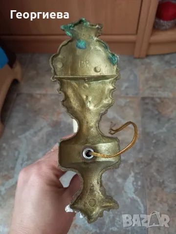 Месингов аплик , снимка 7 - Лампи за стена - 49666013