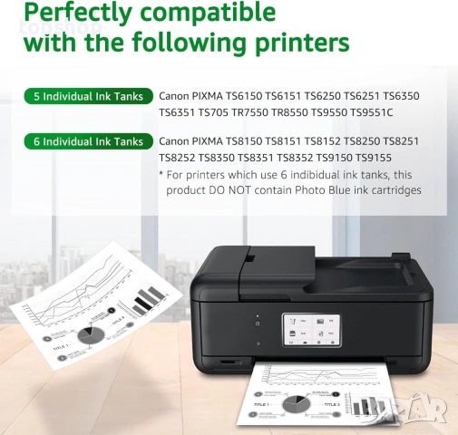 ЧИСТО НОВИ, ЗАПЕЧАТАНИ Комплект 2 броя касети PGI-580XXL PGBK за Canon, снимка 2 - Консумативи за принтери - 53277025