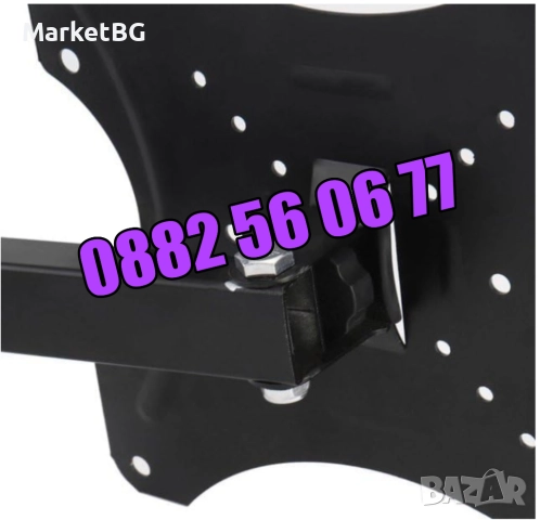 Въртяща стойка за телевизор за стена 14-42", подвижна стойка до 35кг, снимка 3 - Стойки, 3D очила, аксесоари - 52502938