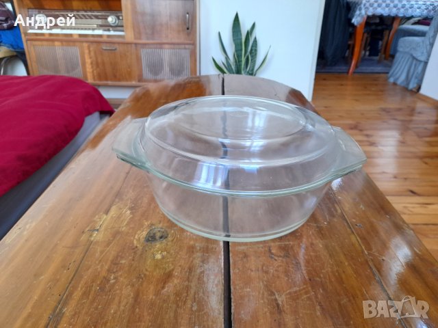 Стара стъклена тенджера Simax, снимка 5 - Други ценни предмети - 33269210