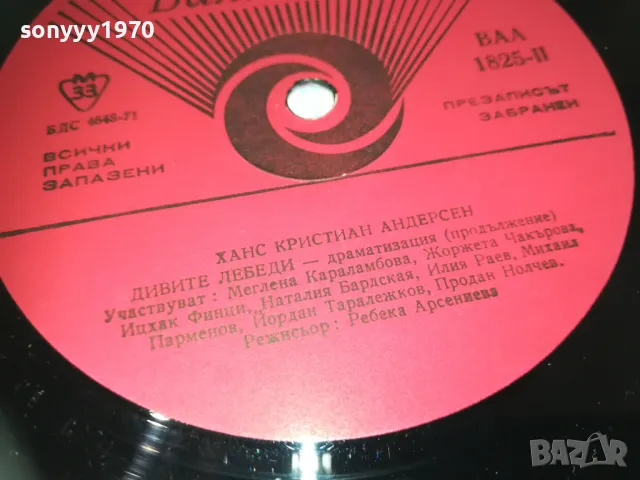 АНДЕРСЕН-ДИВИТЕ ЛЕБЕДИ-ПЛОЧА 1610241206, снимка 10 - Грамофонни плочи - 47602706