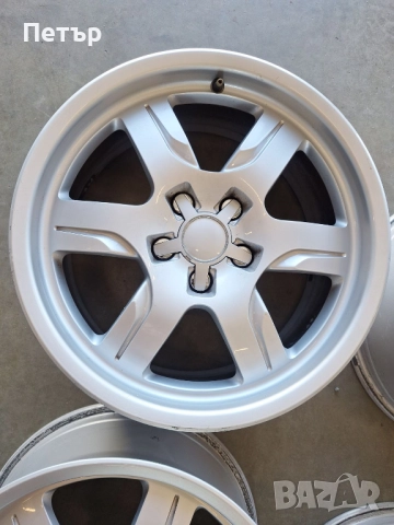 ОРИГИНАЛНИ АЛУМИНИЕВИ ДЖАНТИ ЗА AУДИ -5Х112Х66.6-17цола, снимка 2 - Гуми и джанти - 52163016