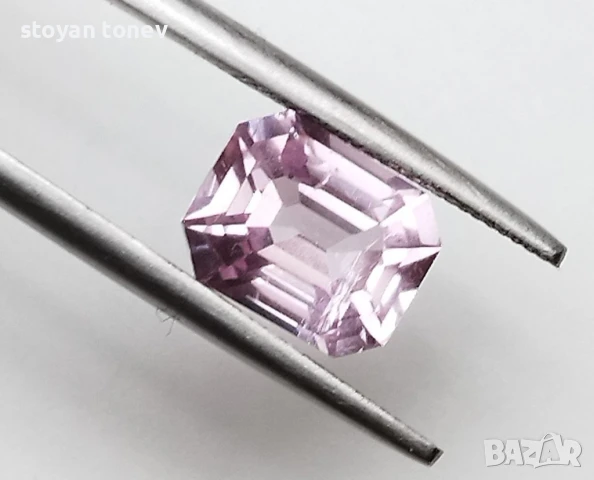 Невероятено блестящ розов шпинел с тегло 1.71кт. и VS чистота! Нов!, снимка 5 - Други - 47864413