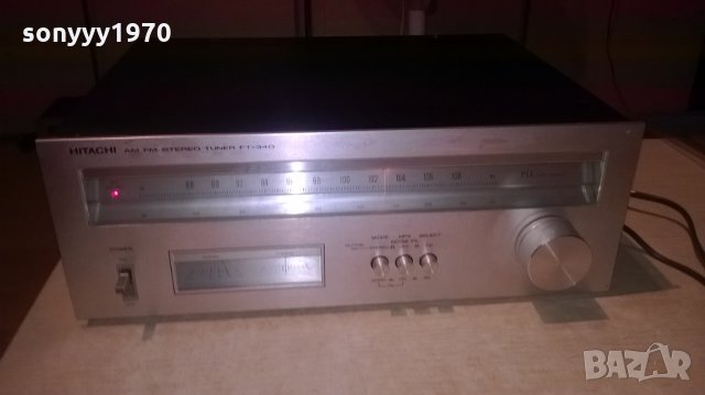 поръчан!!!hitachi ft-340 stereo tuner-made in japan-внос швеицария, снимка 4 - Ресийвъри, усилватели, смесителни пултове - 26260165