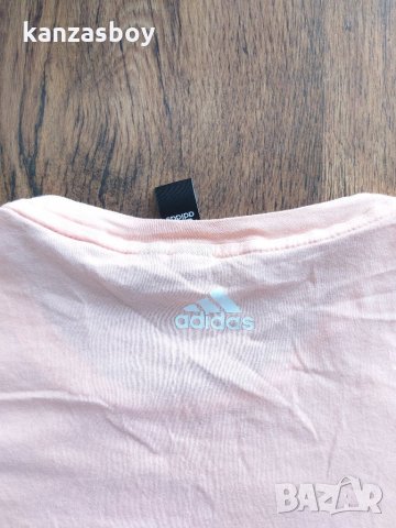 Adidas Essentials Linear Tee - страхотна дамска тениска, снимка 7 - Тениски - 33569082