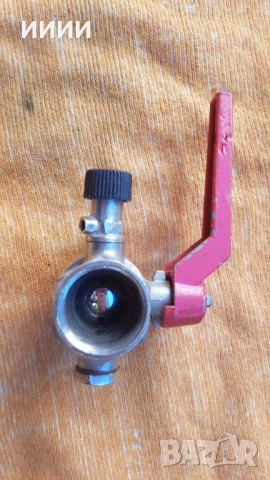 Спирателен кран с изпразнител 1 цол, снимка 2 - Други стоки за дома - 52134212