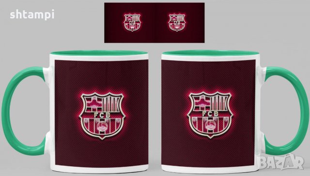 Чаша Барселона Barcelona Керамична, снимка 3 - Фен артикули - 34783097