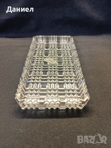 Кристално плато/чиния, снимка 2 - Сервизи - 53237000