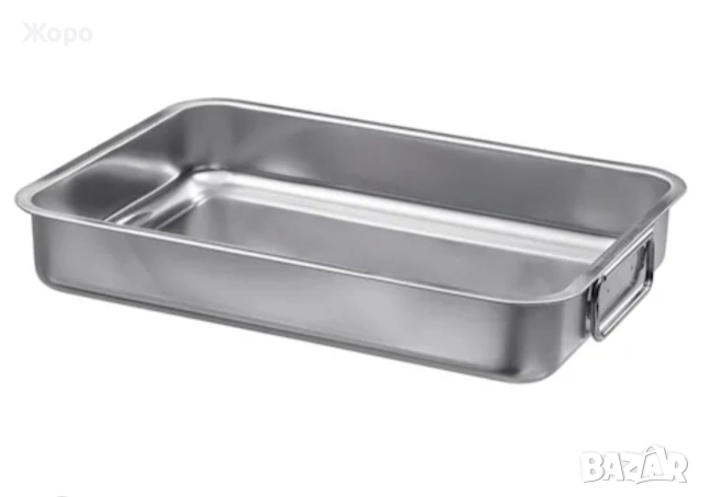 Тава за печене с дръжки Brio Metallica, 40x32x6.5 см