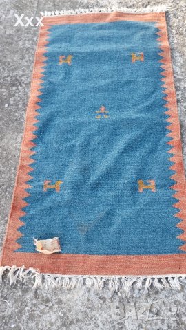 Ръчно тъкана Иранска вълнена пътека., снимка 3 - Пътеки - 44128152