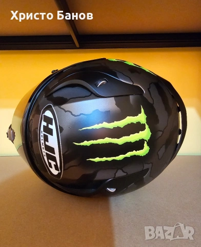 Мотоциклетна каска HJC RPHA 11 Monster Military, снимка 8 - Аксесоари и консумативи - 53304148