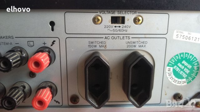Стерео усилвател Sansui AU-G33X, снимка 10 - Ресийвъри, усилватели, смесителни пултове - 38931664