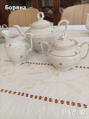 Български порцелан на Сталин Видин, снимка 5 - Сервизи - 51658906