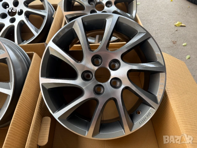 4 бр. чисто нови алуминиеви джанти IRMSCHER TURBO STAR 16'' 5x110 , централен отвор 65.1 , ET35, 6J, снимка 2 - Гуми и джанти - 53040193