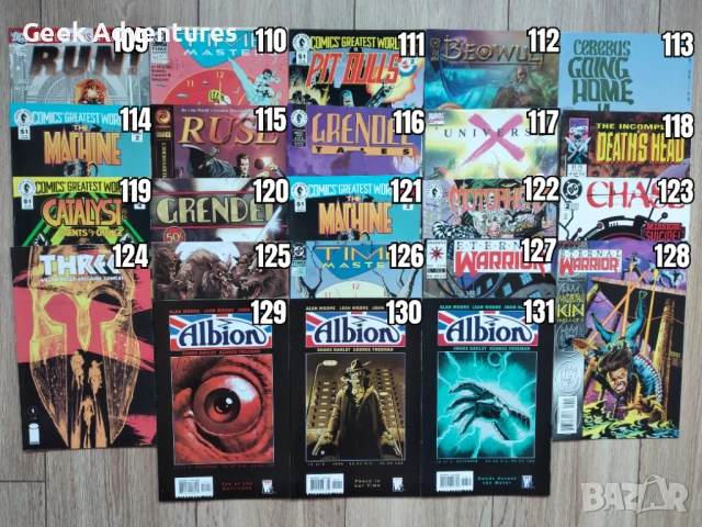 Comic Books/Комикси по 8 ЛВ - Marvel, DC, Dark Horse, Image Comics, снимка 4 - Списания и комикси - 50657777