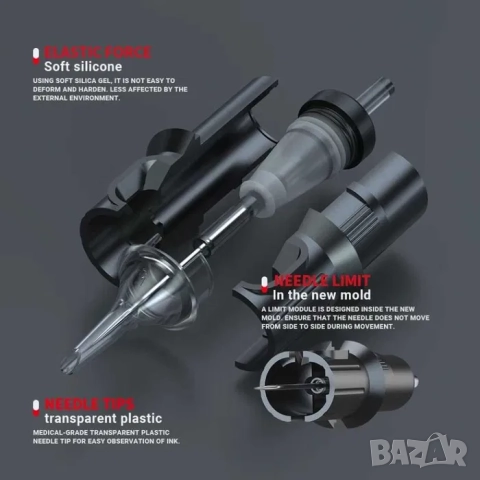 Игли за татуиране Stigma , игла за татуировка, трансферна хартия, кожа, снимка 9 - Друго оборудване - 52071042