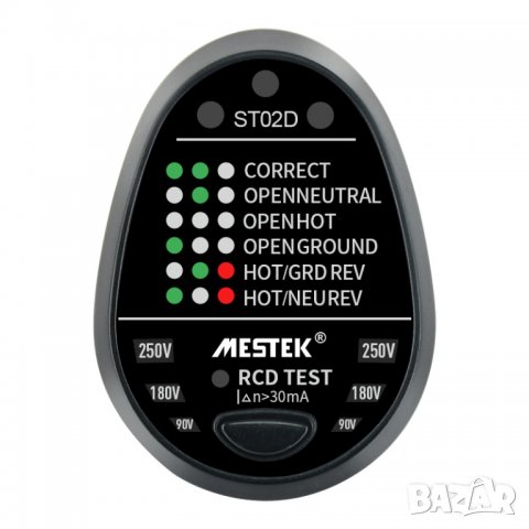Тестер за контакт ST02D, снимка 3 - Други инструменти - 36857270