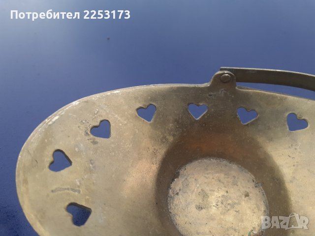 Месингови кошнички-бонбониери, снимка 5 - Декорация за дома - 43411254