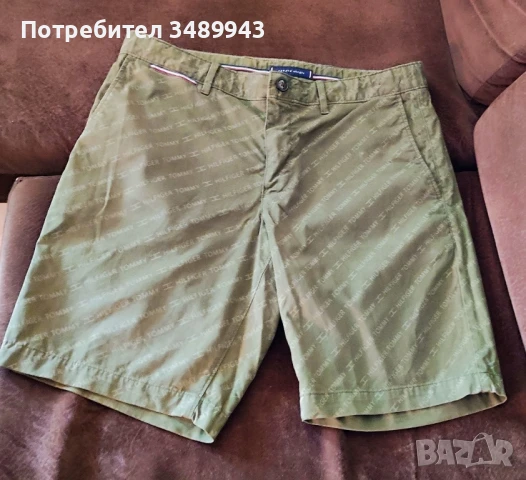 Мъжки къси панталони Tommy Hilfiger, снимка 2 - Панталони - 50674633