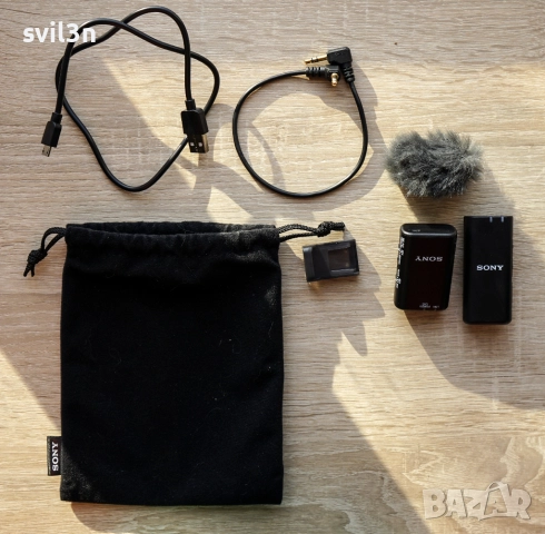 Sony ECM-W2BT – безжичен микрофон, снимка 2 - Микрофони - 52680302