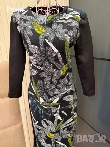 Цветна пролетна рокля 