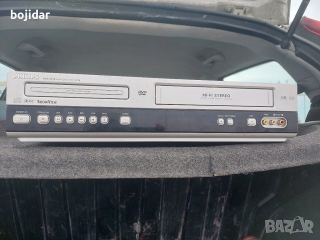 PHILIPS dvd/vcr combi