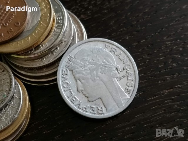 Монета - Франция - 2 франка | 1947г., снимка 2 - Нумизматика и бонистика - 28631719