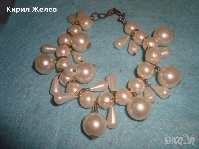 ЕФЕКТНА АРТ ГРИВНА ПЕРЛЕН ТИП 76821, снимка 2 - Гривни - 35119880