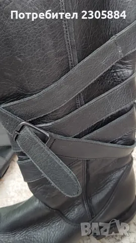 Дамски кожени ботуши Diesel, снимка 3 - Дамски ботуши - 48653371