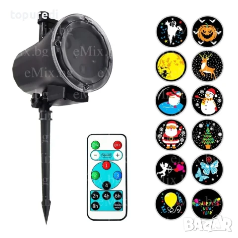 Лазерен проектор с приставки 4LED, снимка 4 - Други - 50733191