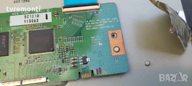 Платка T-CONTROL BOARD 6870C-0150B 6871L-1150A, снимка 2 - Части и Платки - 32984793