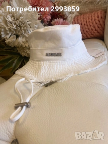 шапка JACQUEMUS Le Bob Artichaut bucket hat, снимка 2 - Шапки - 53504982