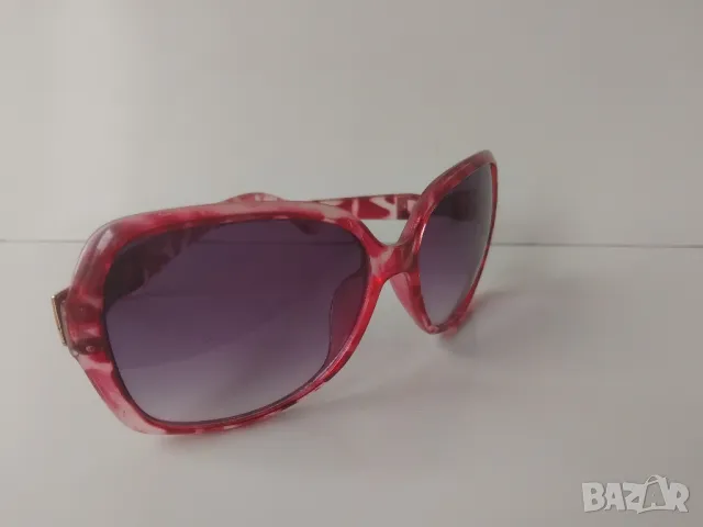 Дамски слънчеви очила с бордо леопардов принт, снимка 2 - Слънчеви и диоптрични очила - 48948135