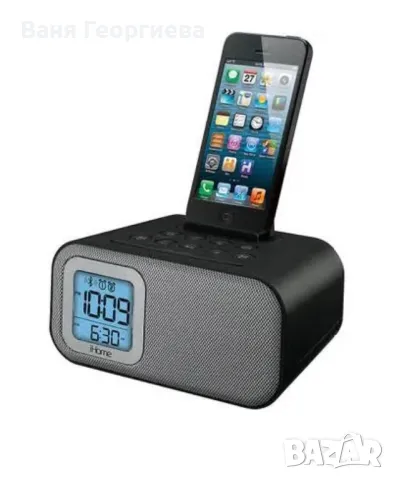Оригинален Ihome IBT22 Bluetooth Колонка USB Зареждане Двоен Будилник , снимка 6 - Bluetooth тонколони - 49789454