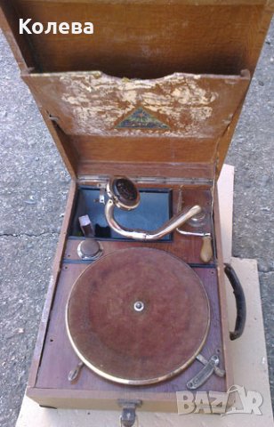 Грамофон ретро, снимка 1 - Антикварни и старинни предмети - 27166181
