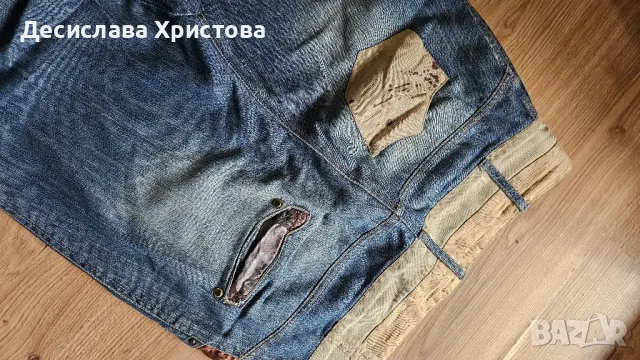 Дамски уникални дънки тип шалвар, снимка 7 - Дънки - 49152261