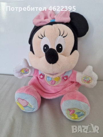 Говореща и пееща плюшена играчка Мини Маус