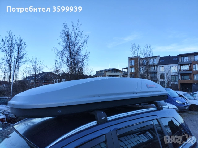 Автобокс, куфар, кутия, багажник за автомобил Jatbag classic 1000, снимка 3 - Аксесоари и консумативи - 53114474