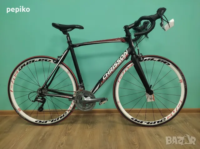 Продавам колела внос от Германия  алуминиев шосеен велосипед CHRISSON ROAD 28 цола