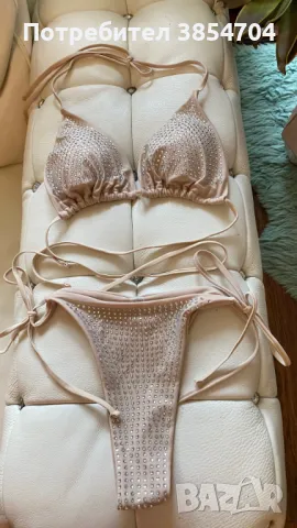 Бански бикини*Swarovski Babe XS_M, снимка 2 - Бански костюми - 48457668