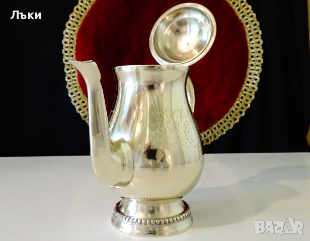 Бронзова кана за ракия,кафе,чай. , снимка 2 - Антикварни и старинни предмети - 40799880