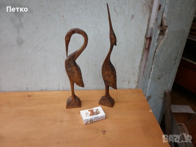Стари дървени фигури , снимка 1 - Антикварни и старинни предмети - 43389946