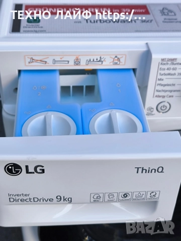 Пералня LG F4WV709AT 9кг. Автоматично дозиране, снимка 6 - Перални - 51595218