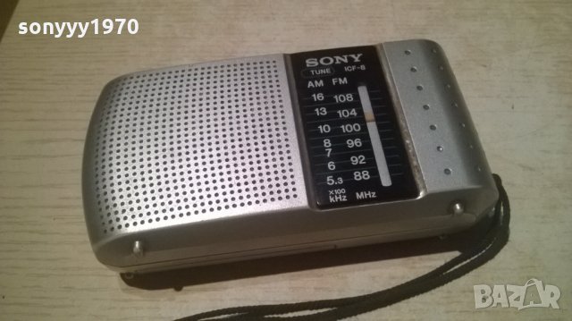 sony icf-8 джобно радио-внос холандия, снимка 6 - Радиокасетофони, транзистори - 27696846