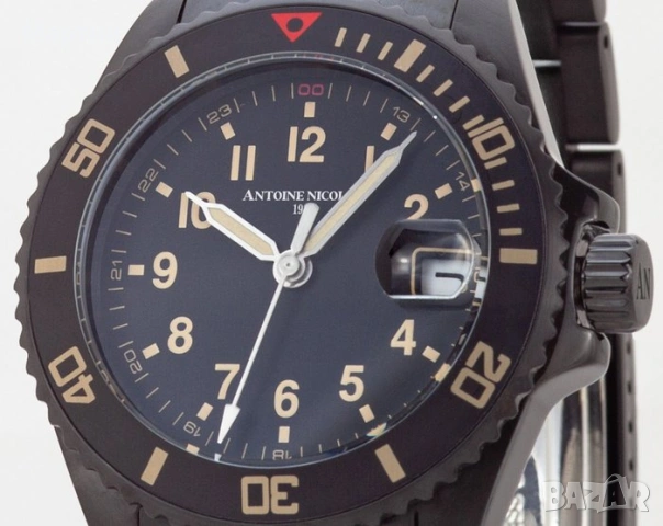 Автоматичен часовник - Antoine Nicolas - Batumi, снимка 3 - Мъжки - 53287574