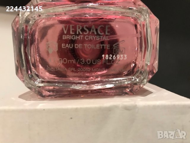 versace bright crystal 90ml edt Tester , снимка 3 - Дамски парфюми - 37648022