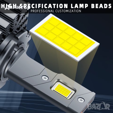 Комплект LED чип CSP 4575 крушки за фарове D1S/D2S/D2R/D3S/D4S/D4R/D5S/D8S/D2H . Гаранция !, снимка 6 - Аксесоари и консумативи - 43073293